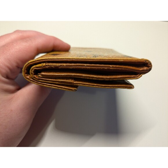 MCM Double Flap Compact Wallet - Picture 14 of 15